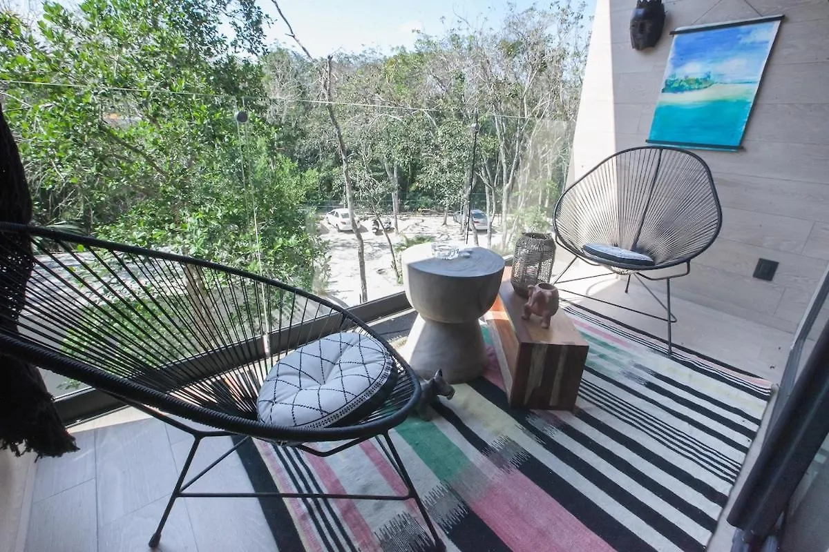 Pool, Bikes, Jungle View And Good Vibes Apartment Tulum Mexico